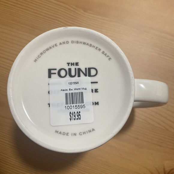 Shitt's Creek Ceramic Mug “Ew, Work!” Alexis Work Humor Funny Gift w Box NEW - Picture 10 of 11